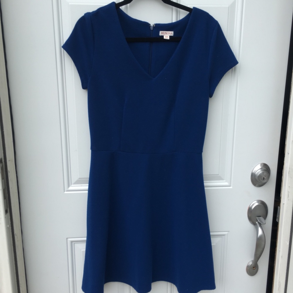 Merona blue dress